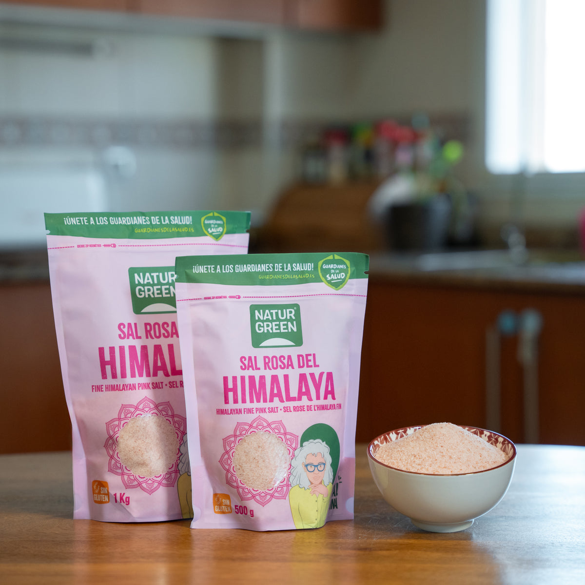 Sel rose de l'Himalaya fin Naturgreen 1 kg
