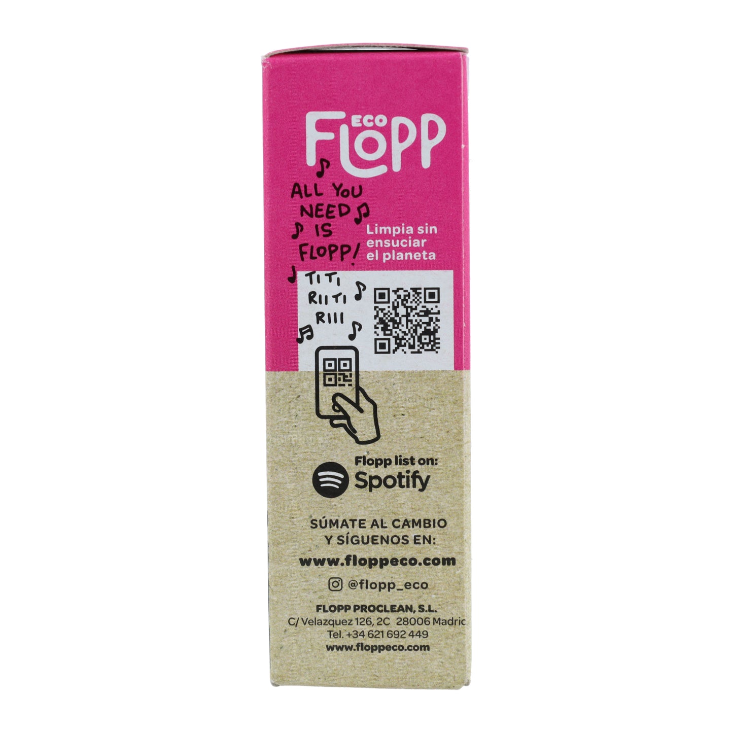 Nettoyant hydrosoluble pour toilettes Flopp Recharge 2 capsules