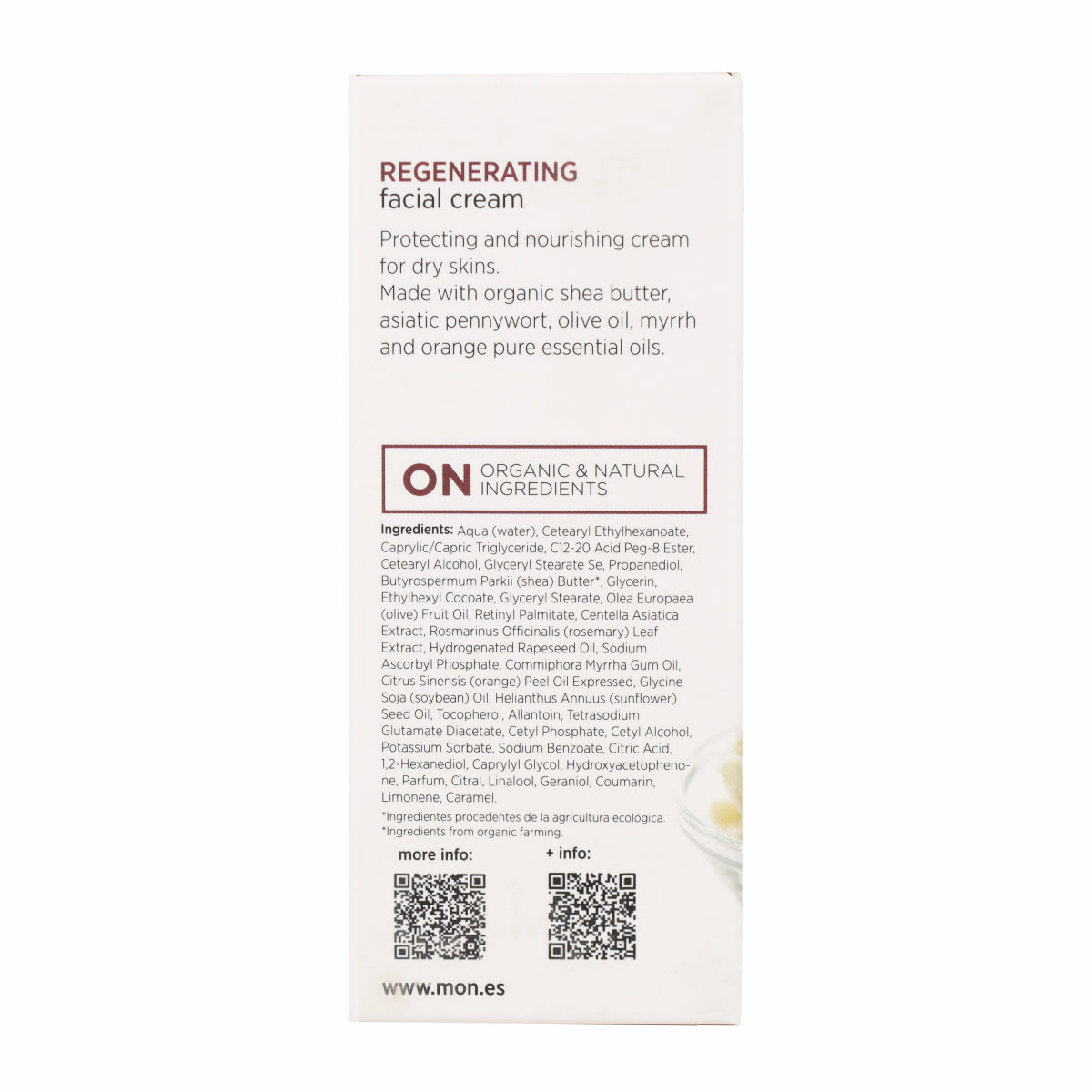 Regenererende crème Karite Mon 50 ml