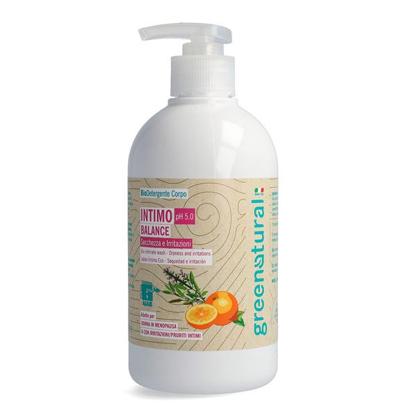 Bio gel de higiene intima balance ph 5,0 – sequedad y irritaciones – 500ml