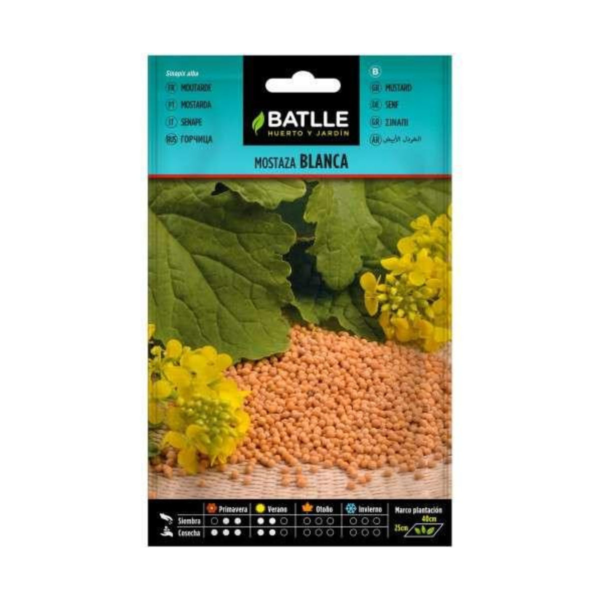Semillas de Mostaza blanca Batlle