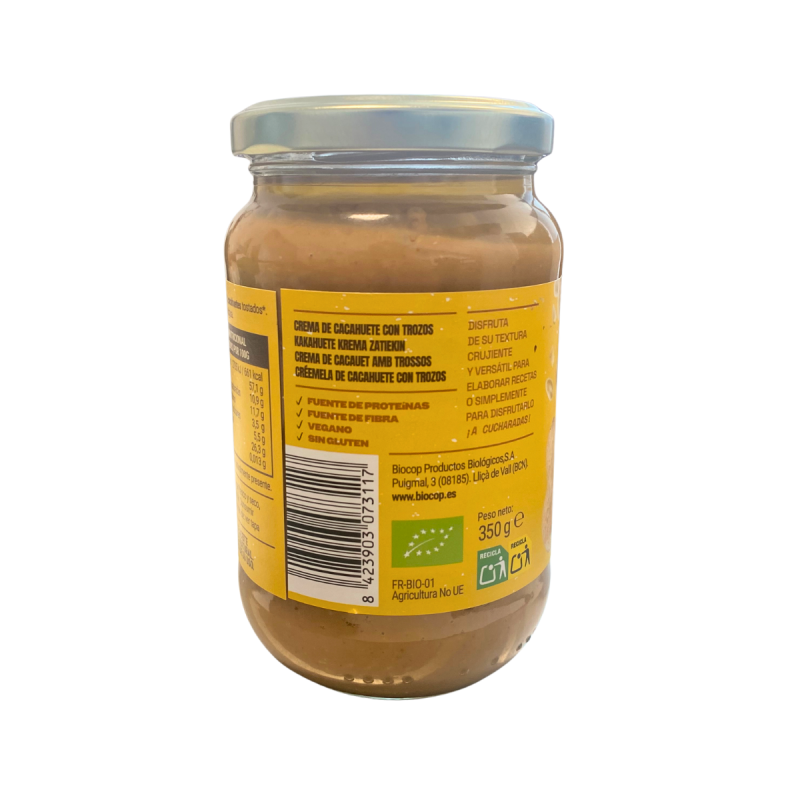 Beurre de Cacahuètes Croquant Biocop 500 g