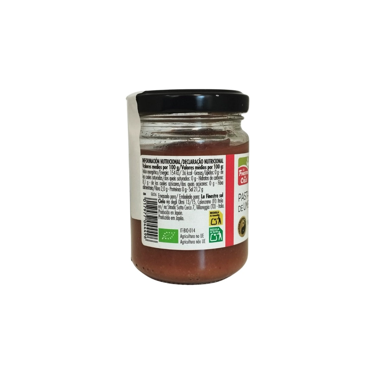 Purée d'Umeboshi La Finestra Sul Cielo 200 g
