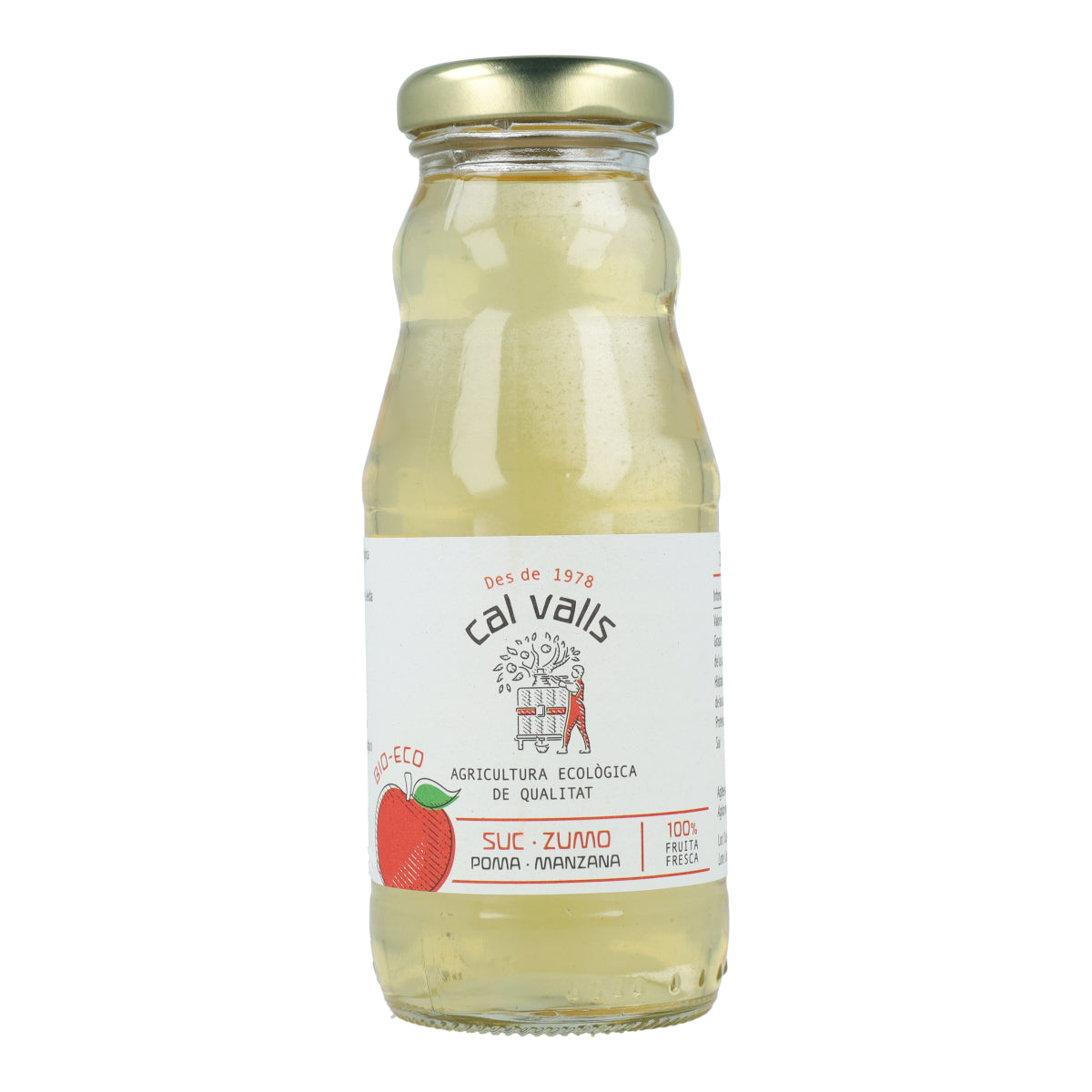 Biologische appelsap Cal valls 200 ml