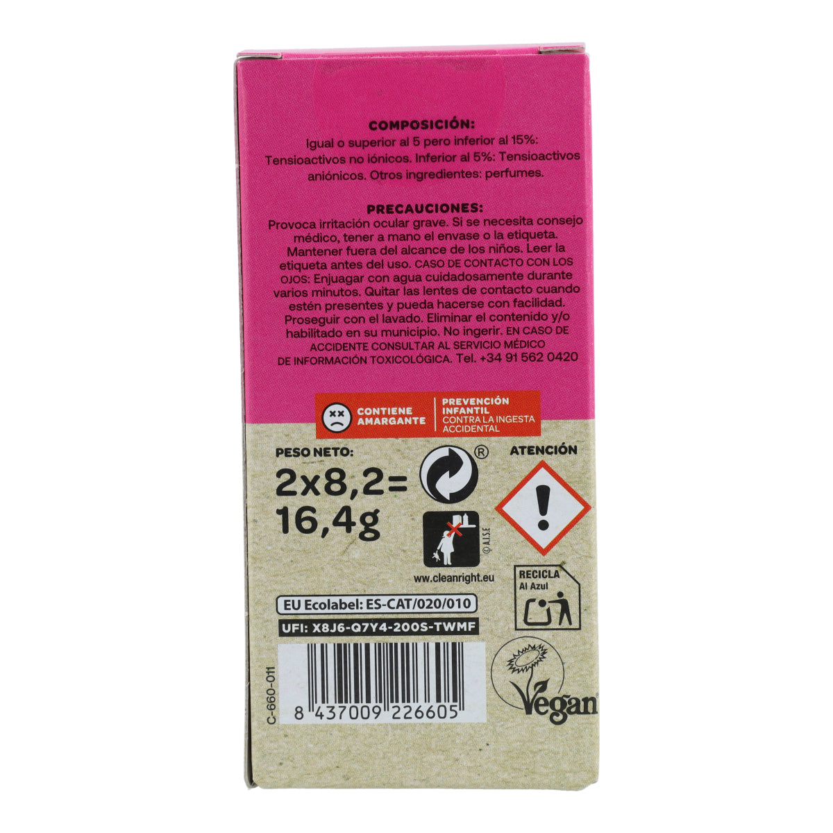 Nettoyant hydrosoluble pour toilettes Flopp  Recharge 2 capsules