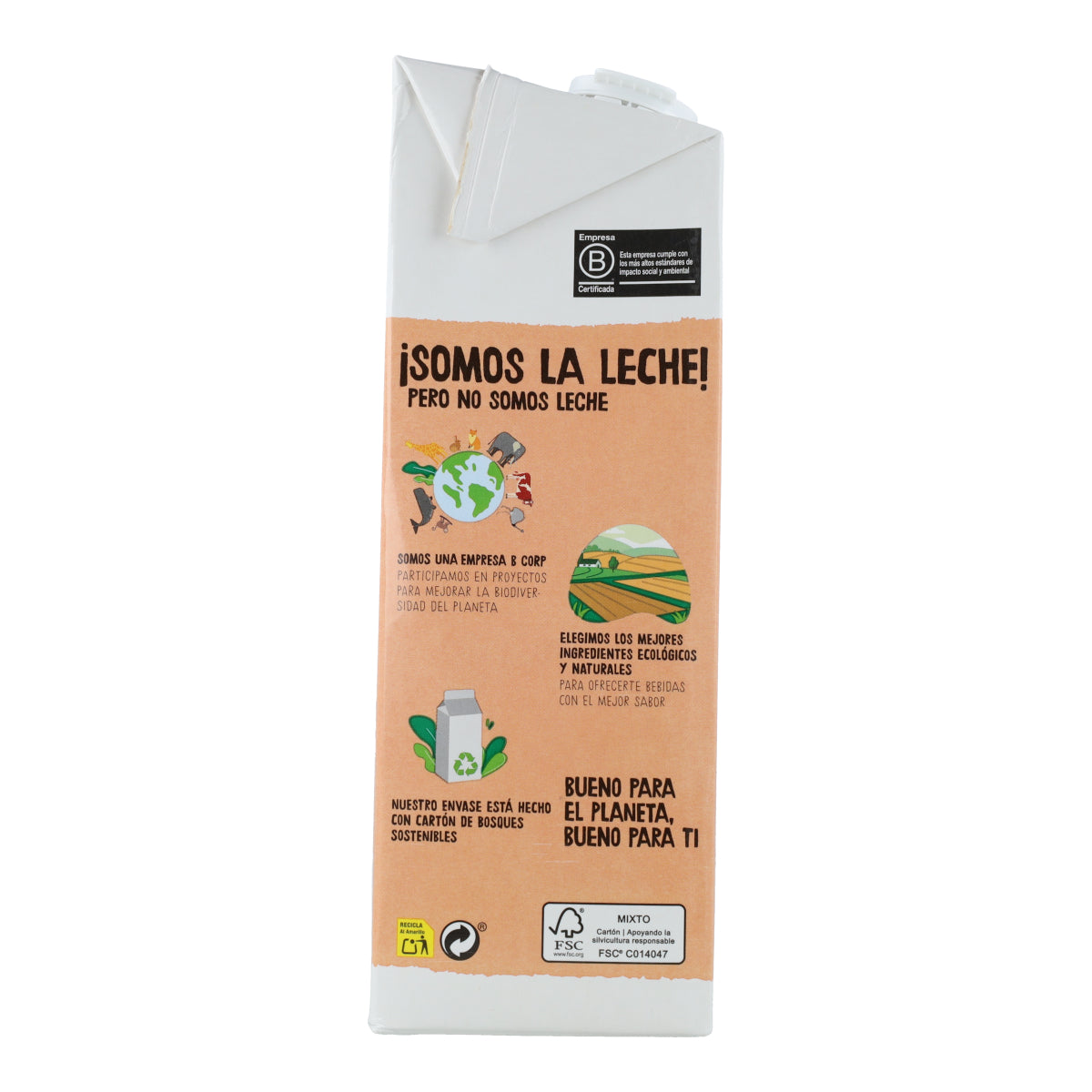 Boisson végétale à l'avoine 0 % sucre Bio Ecocesta 1 L