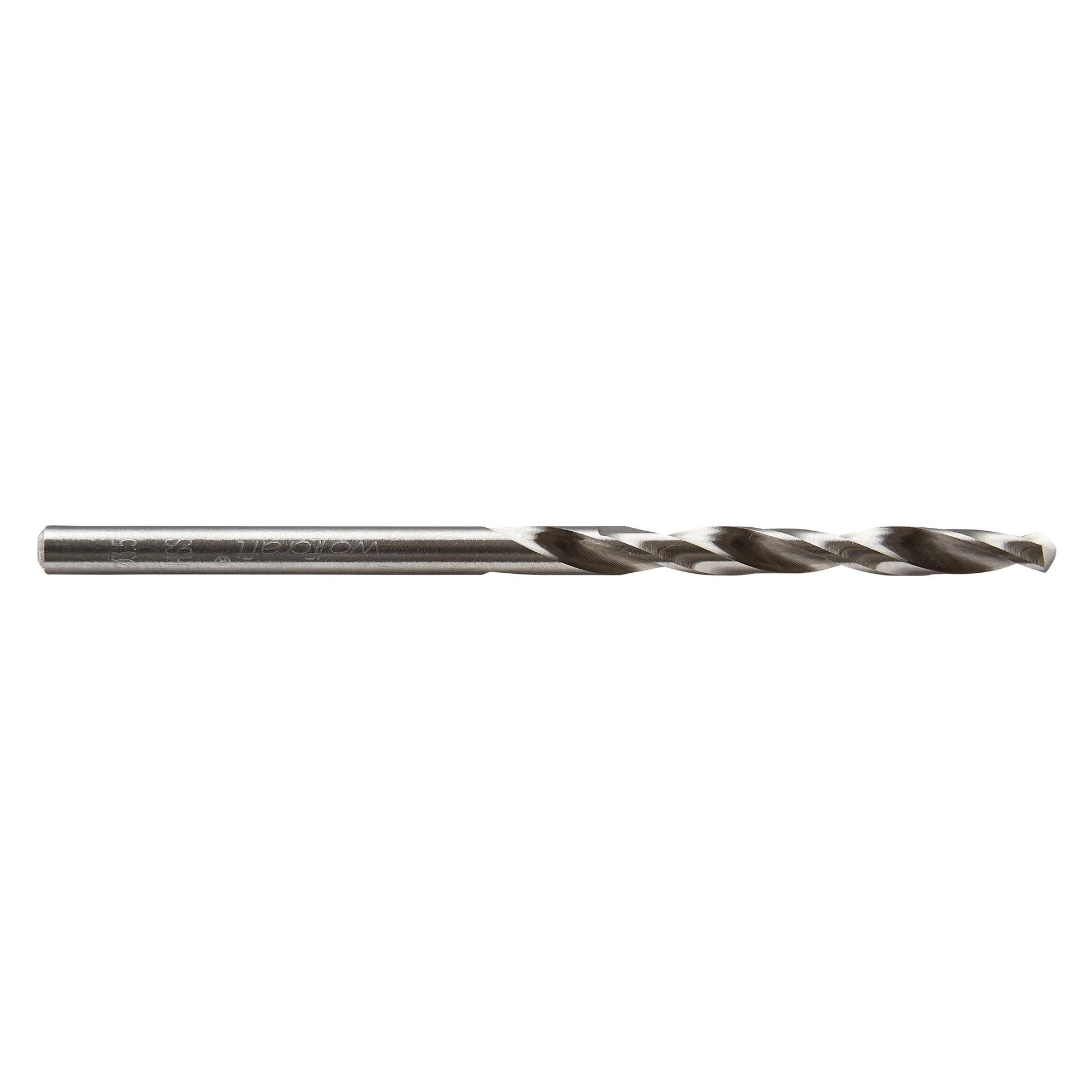 Brocas espirales HSS rectificadas con vástago redondo para metal Wolfcraft Ø 3,1 mm