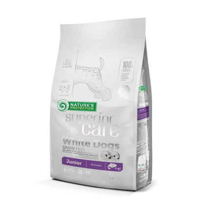 Nature's Protection White Dog Pienso grain free Salmón cachorros 1,5 Kg