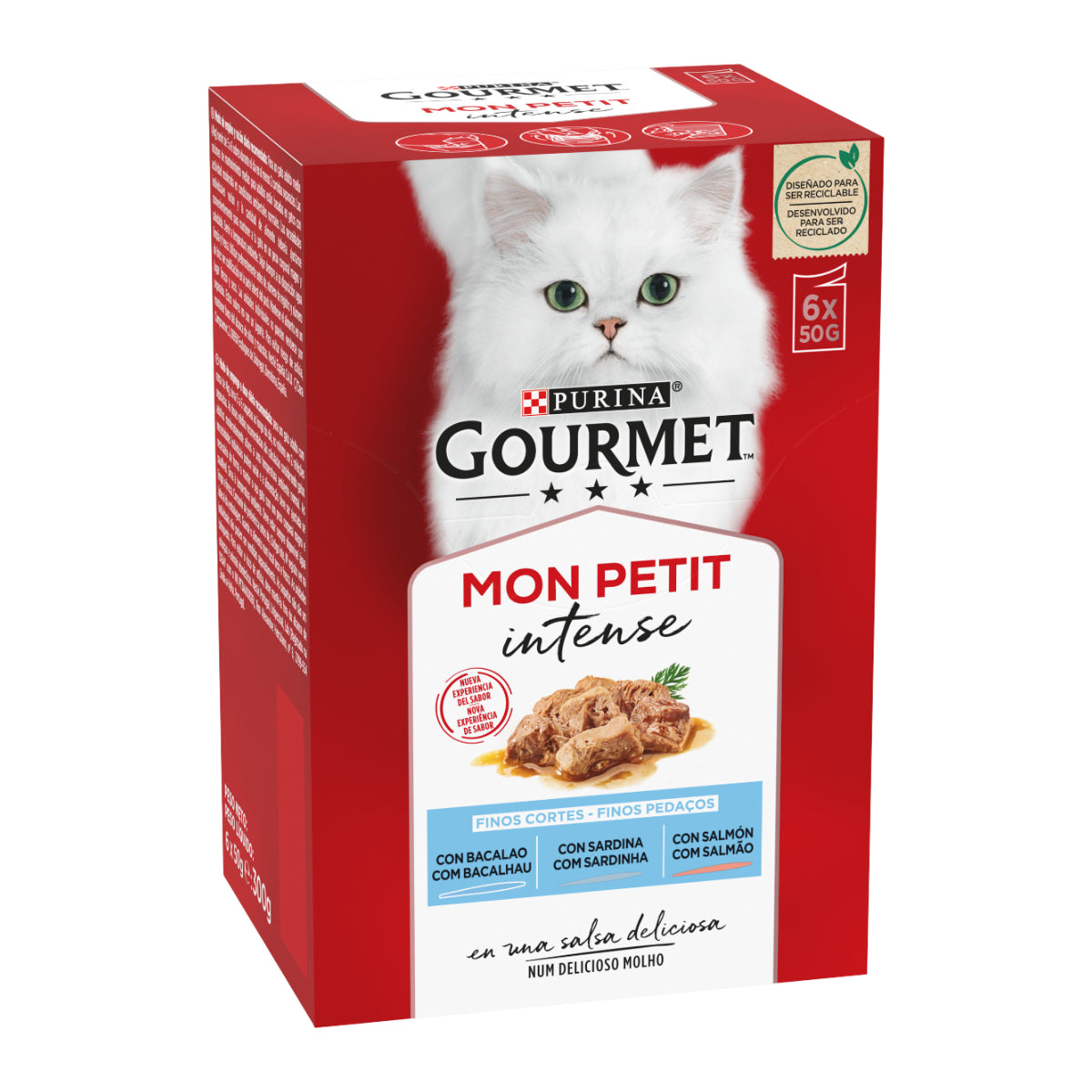 GOURMET Mon Petit Selección de Pescados Multipack 6 x 50 g