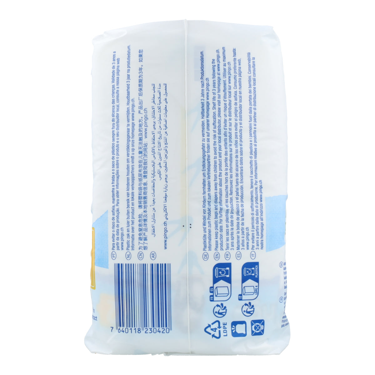 Couches T2 (3-6 kg) Pingo 42 unités