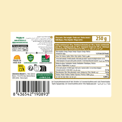 Packs de 2 paquets de flocons de sarrasin bio sans gluten Naturgreen 2 paquets de 250 g
