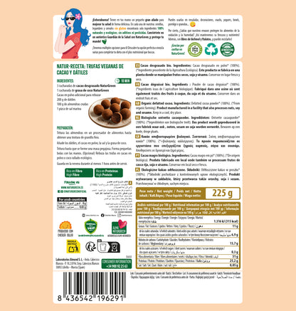 Cacao dégraissé Bio Naturgreen 225 g