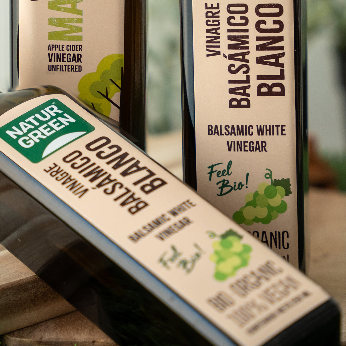 Vinaigre balsamique blanc bio NaturGreen 250 ml