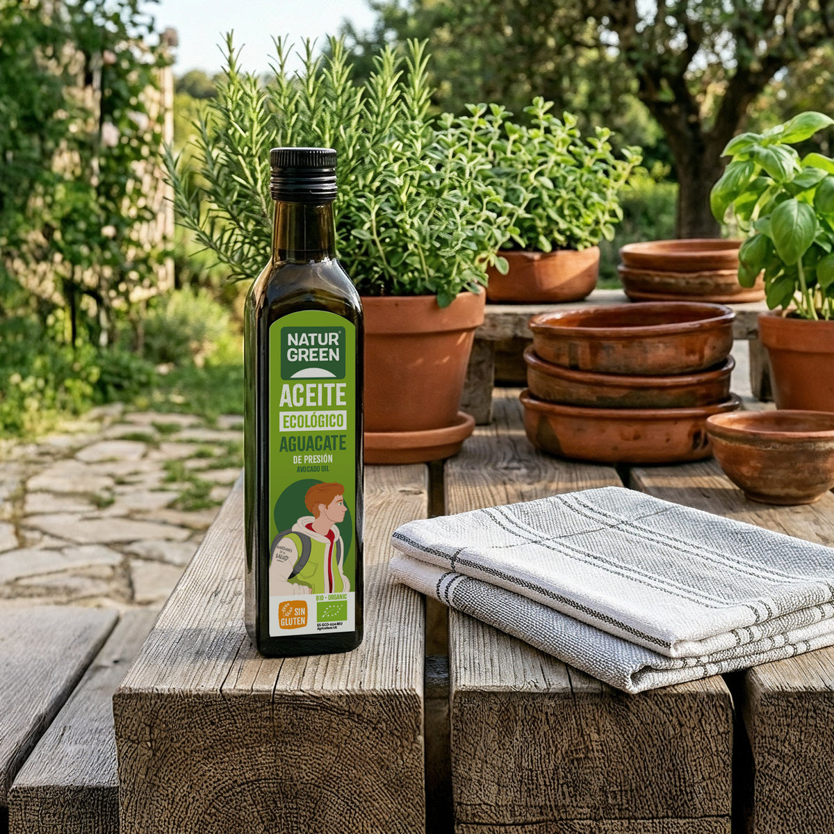 Huile d'avocat bio NaturGreen 250 ml