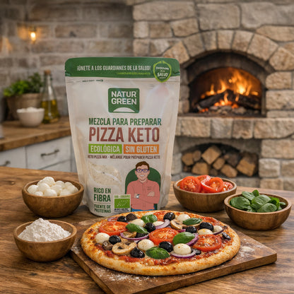 Mélange de farine pour pizza Keto NaturGreen 400 g