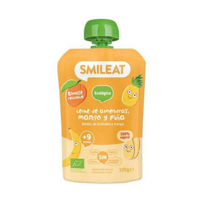 Pack 2x Pouch Almendra, Mango y Piña ECO Smileat, 100gr