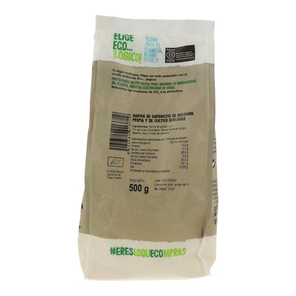Harina De Garbanzos Bio sin gluten Ecocesta 500 gr
