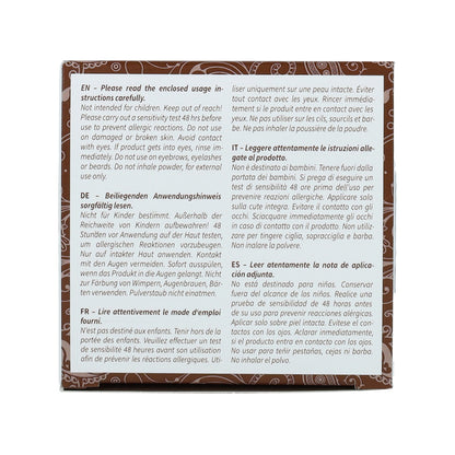 Tinte natural color castaño medio Khadi 100 g