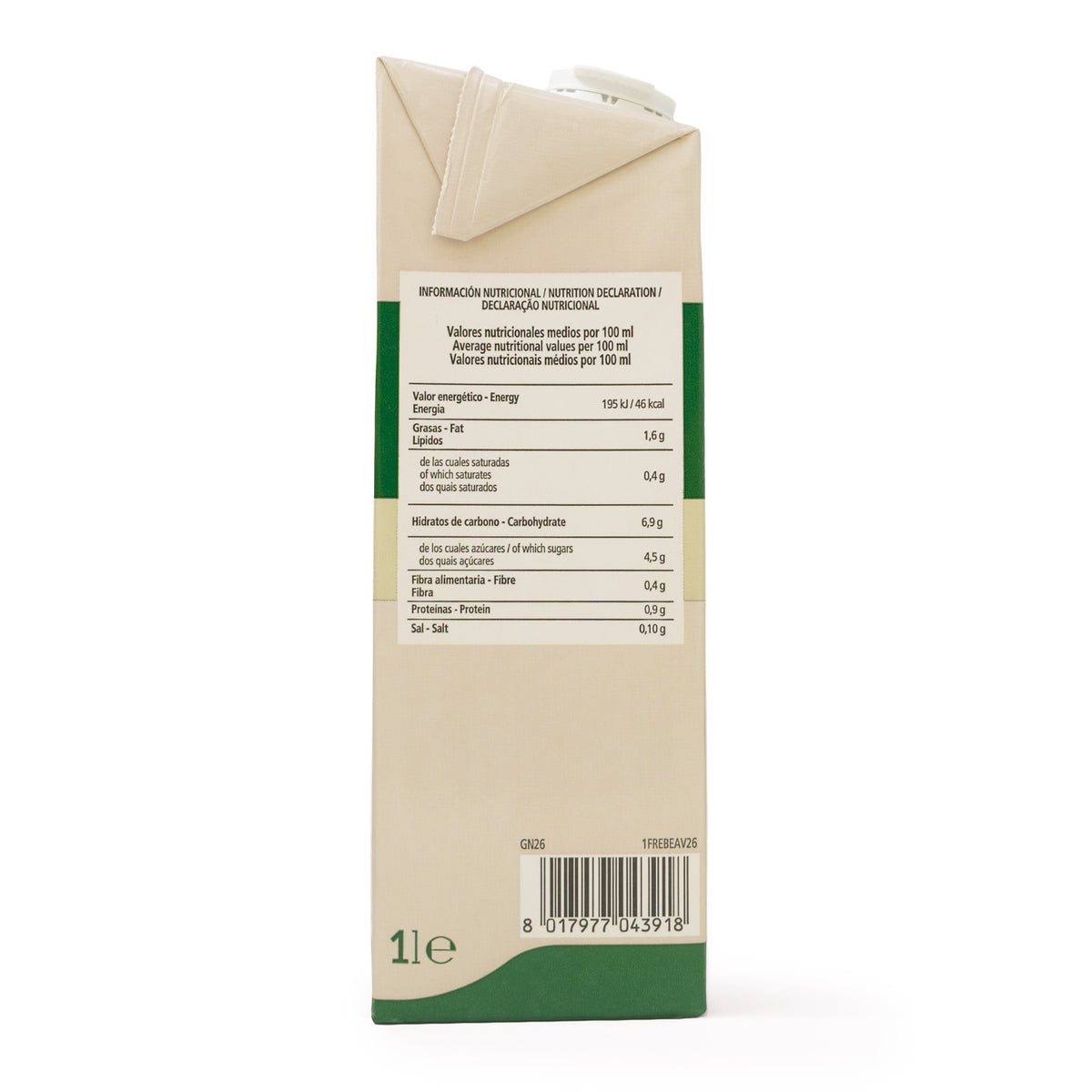 Pack 6 x Boisson à l'avoine sans gluten La Finestra Sul Cielo 1 L