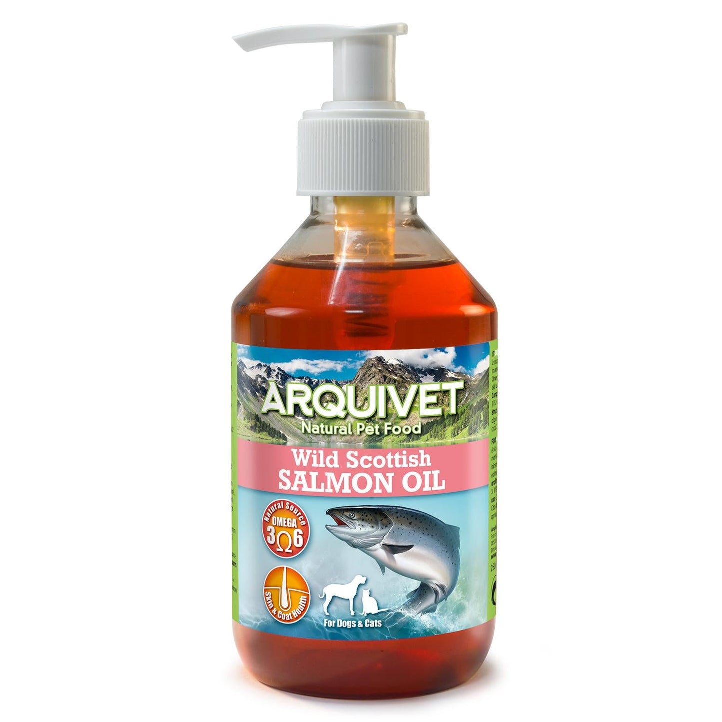 Aceite de salmón escocés Arquivet 250 ml