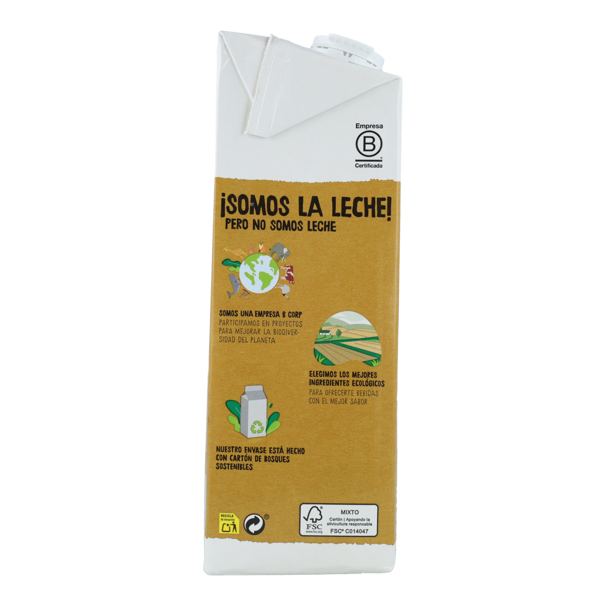 Boisson végétale aux amandes 0 % sucre bio, 1 L Ecocesta