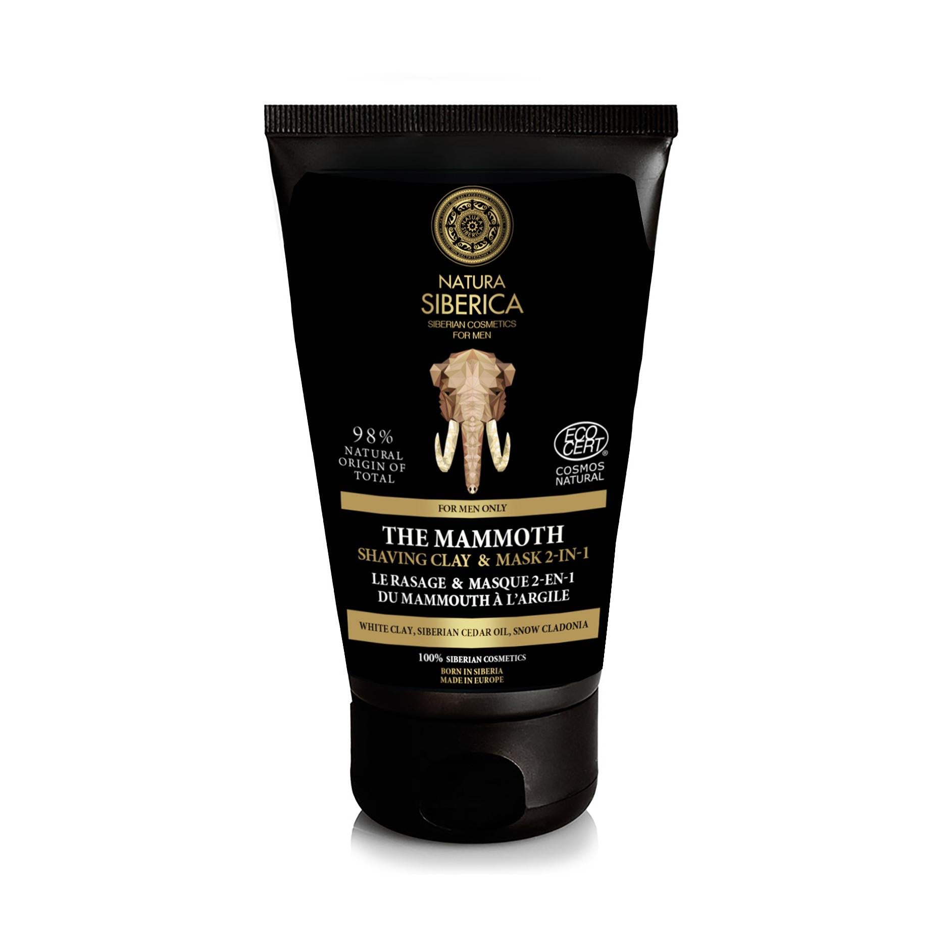Mamut arcilla de afeitado Natura Siberica 150 ml