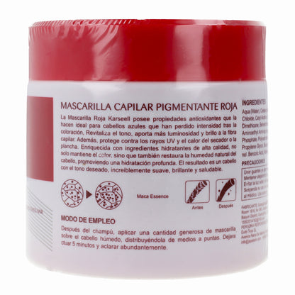 Masque Pigmentant Rouge Karseell 500 ml