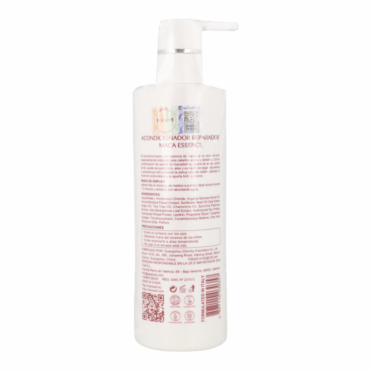 Après-shampoing Maca Essence Karseell 500 ml