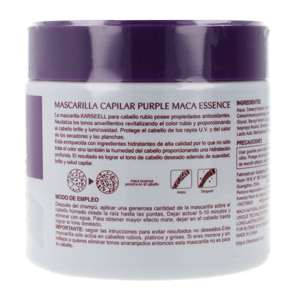 Masque Capillaire Violet Karseell 500 ml