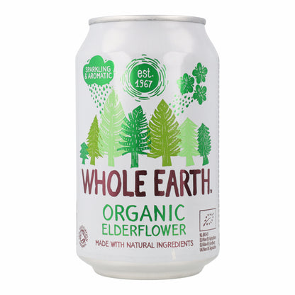 Biologische frisdrank van vlierbes Whole Earth 330 ml