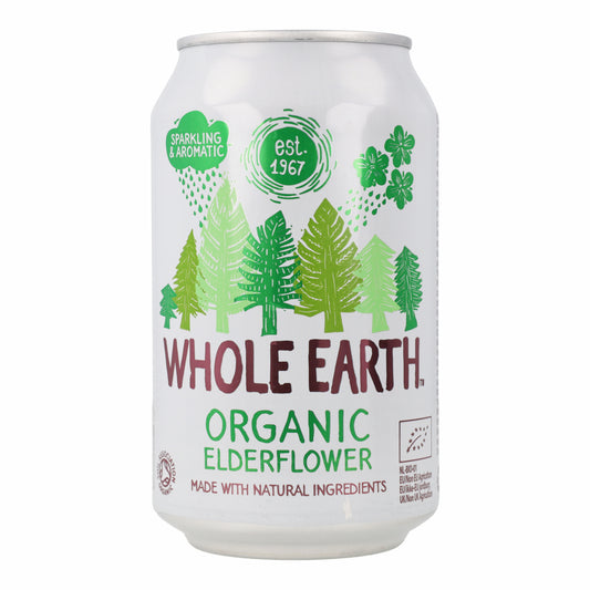 Biologische frisdrank van vlierbes Whole Earth 330 ml