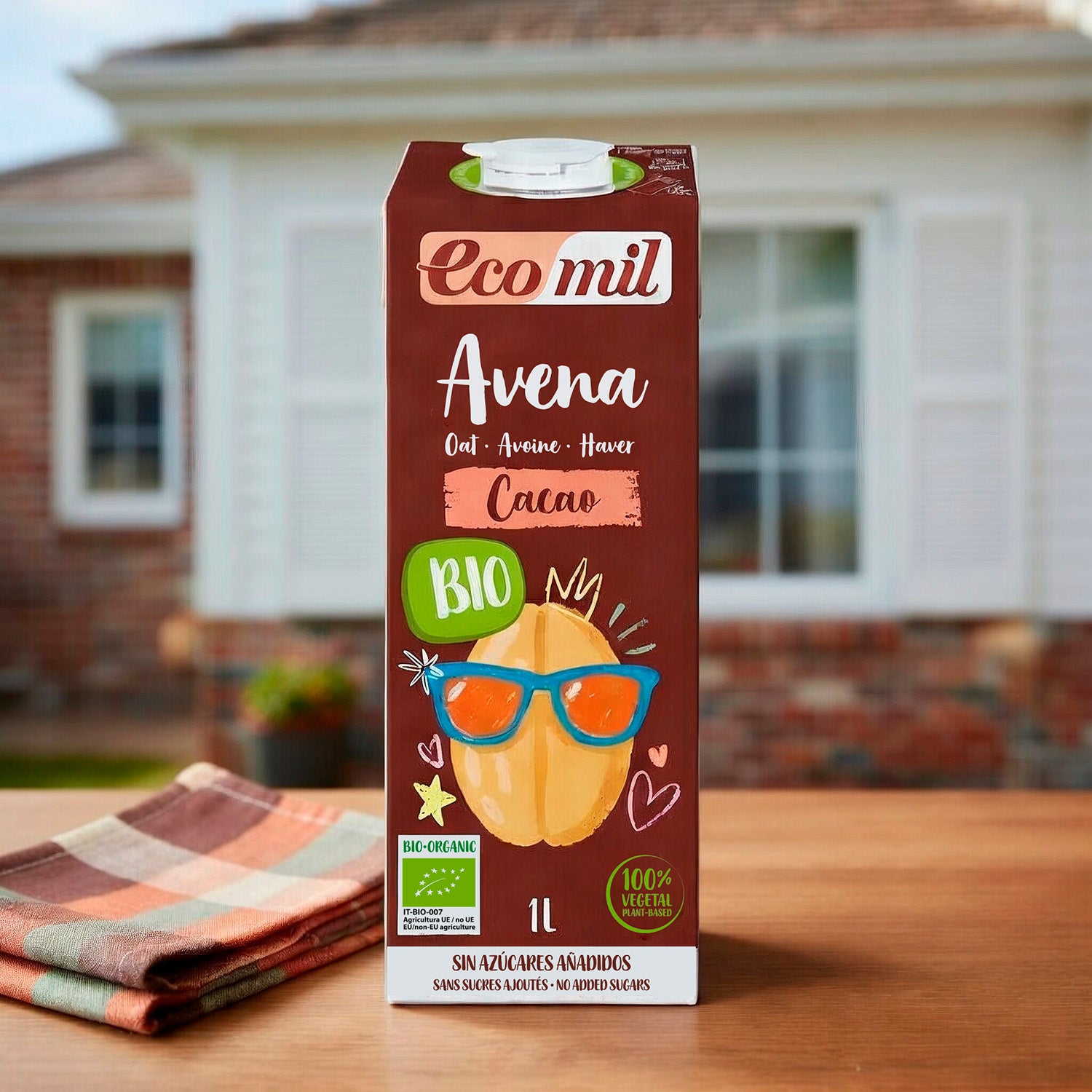Boisson à l'avoine et au cacao bio NaturGreen 1 L