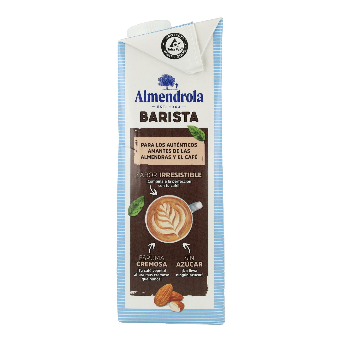 Bebida Almendra Barista Sin Azúcar Almendrola 1 L