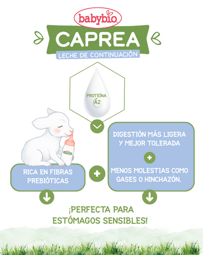 Pack 2x Leche de Cabra BIO Caprea 1 Babybio 800 g