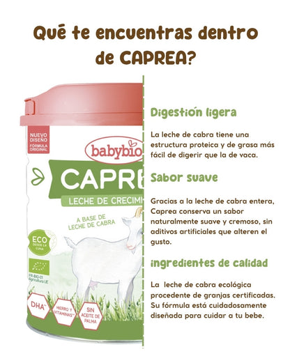 Leche de Cabra BIO Caprea 3 Babybio 800g