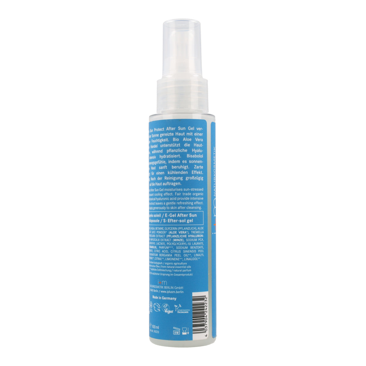 After Sun Gel Natuurlijke verzorging I+M 100 ml