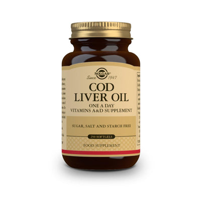 Aceite de Higado de Bacalao 250 cápsulas