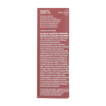 Oceanly - PHYTO-SUN Baume à lèvres teinté SPF 30 - Terracotta, Attitude, 8,5 g