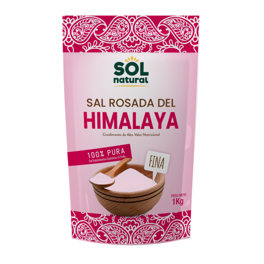 Fijn roze Himalayazout, Sol Natural 1 kg