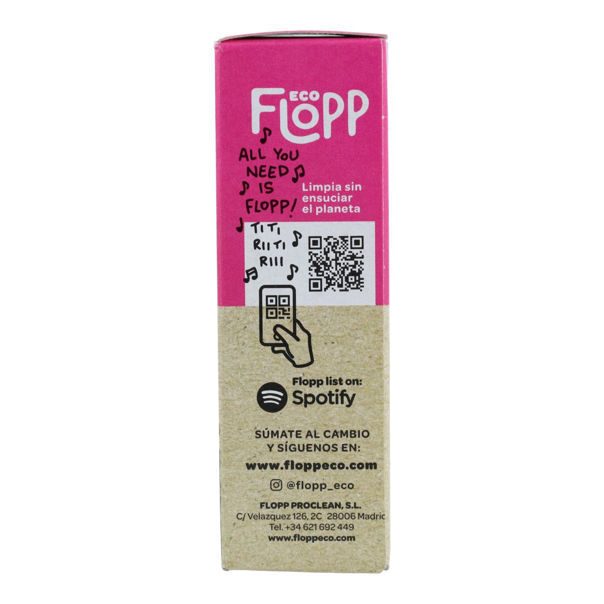 Nettoyant hydrosoluble pour toilettes Flopp  Recharge 2 capsules