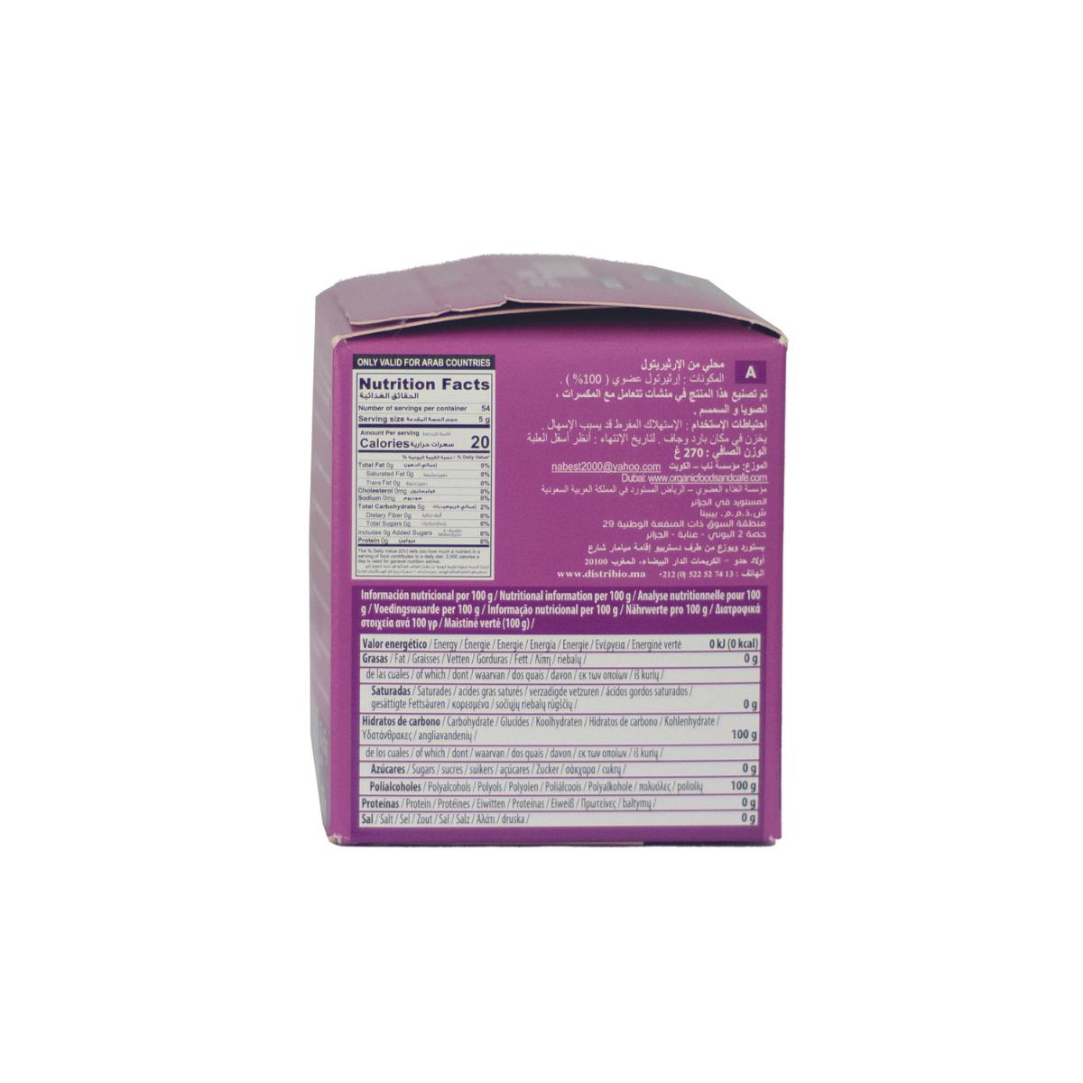 Eritritol Bio NaturGreen 54 Sticks monodósis de 5 gr