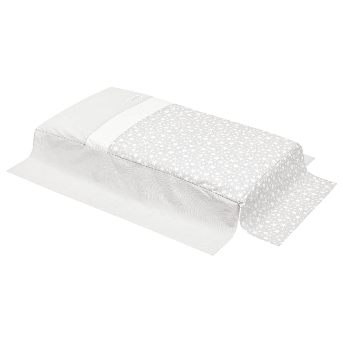 Colcha y protector para cuna diseño Star de Cambrass 70x140 cm. Star Rosa