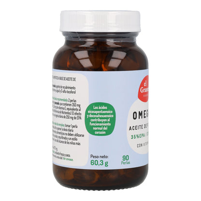 Omegran 3 Plus El granero 90 perles 705 mg