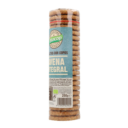 Biscuits aux flocons d'avoine complète Biocop, 250 g