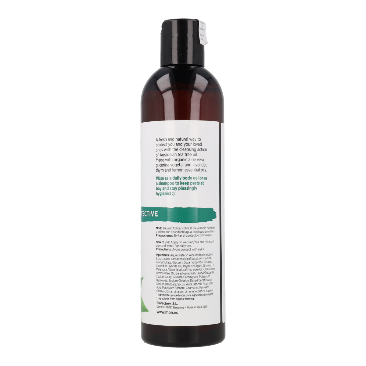 Shampoo en gel met tea tree Mon 300 ml