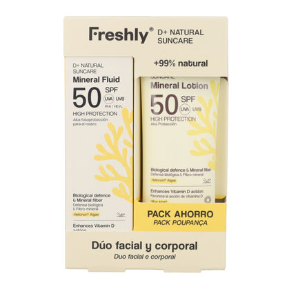 Pack Protection Totale D+ Soin Solaire Naturel Freshly Cosmetics