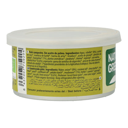 Pâté campagnard Naturgreen 125 g