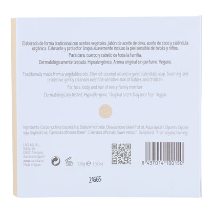 Savon solide Calendula pour Bébés et Mamans Carelia 100 g