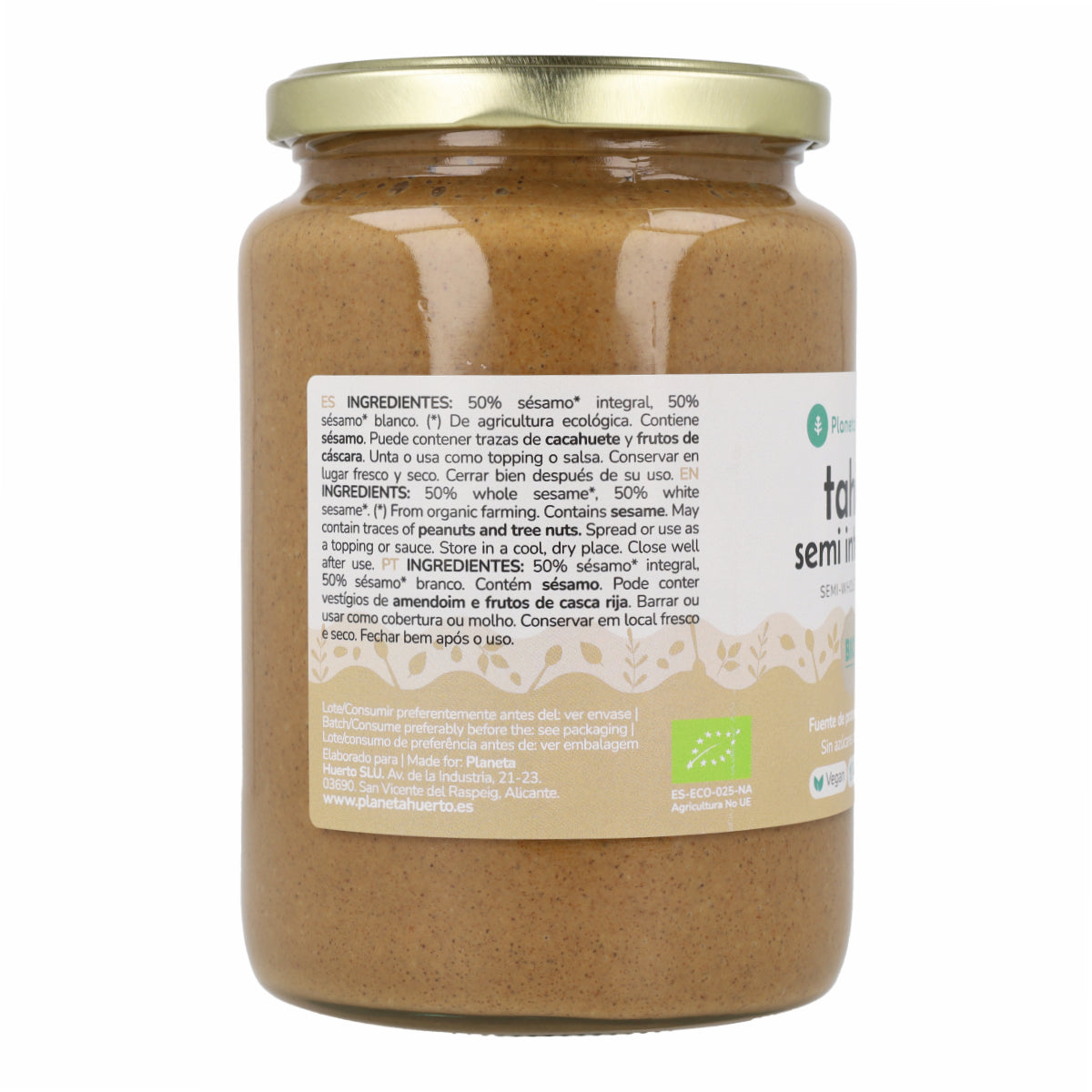 Tahini semi-complet ECO Planeta Huerto