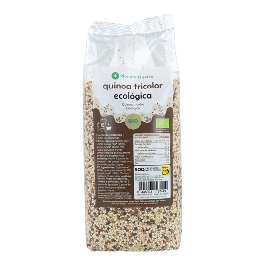 Quinoa driekleur ECO Planeta Huerto 500 g